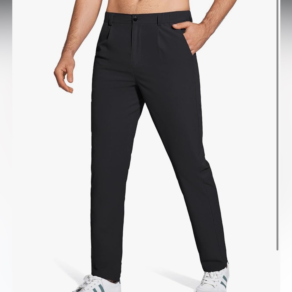 NEW ZUTY Men's Golf Dress Pants in black size: 32